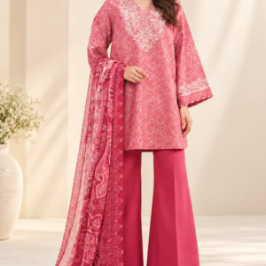 Beautiful Pink Pakistani 3 Piece Suit | Latest Women’s Fashion 2026 🌸